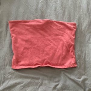 Pink tube top